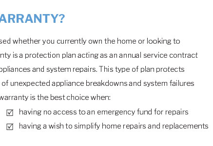 home warranty hays